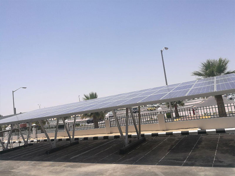 Easy Installation Solar Aluminum W type Carport Mounting system