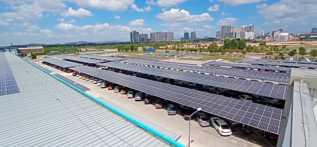 water-proof solar carport