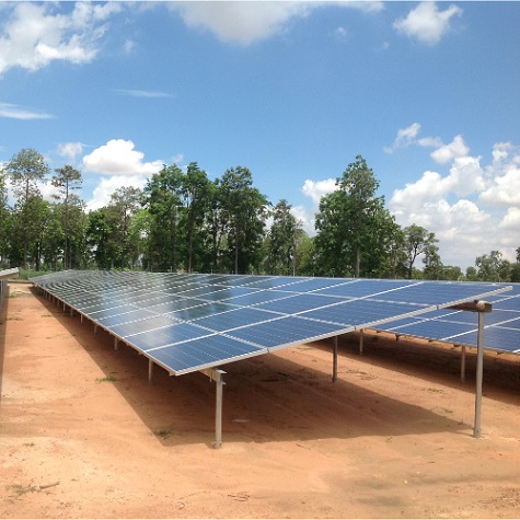 2017年泰国4.3MW太阳能地面电站项目